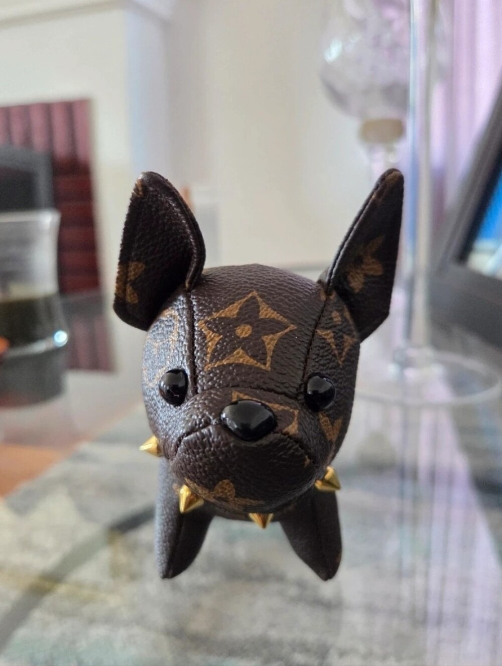 Brown French Bulldog Keychain, Nwot - Picture 5 of 5